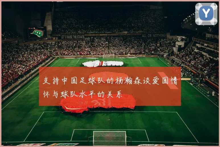 支持中国足球队的杨瀚森谈爱国情怀与球队水平的关系